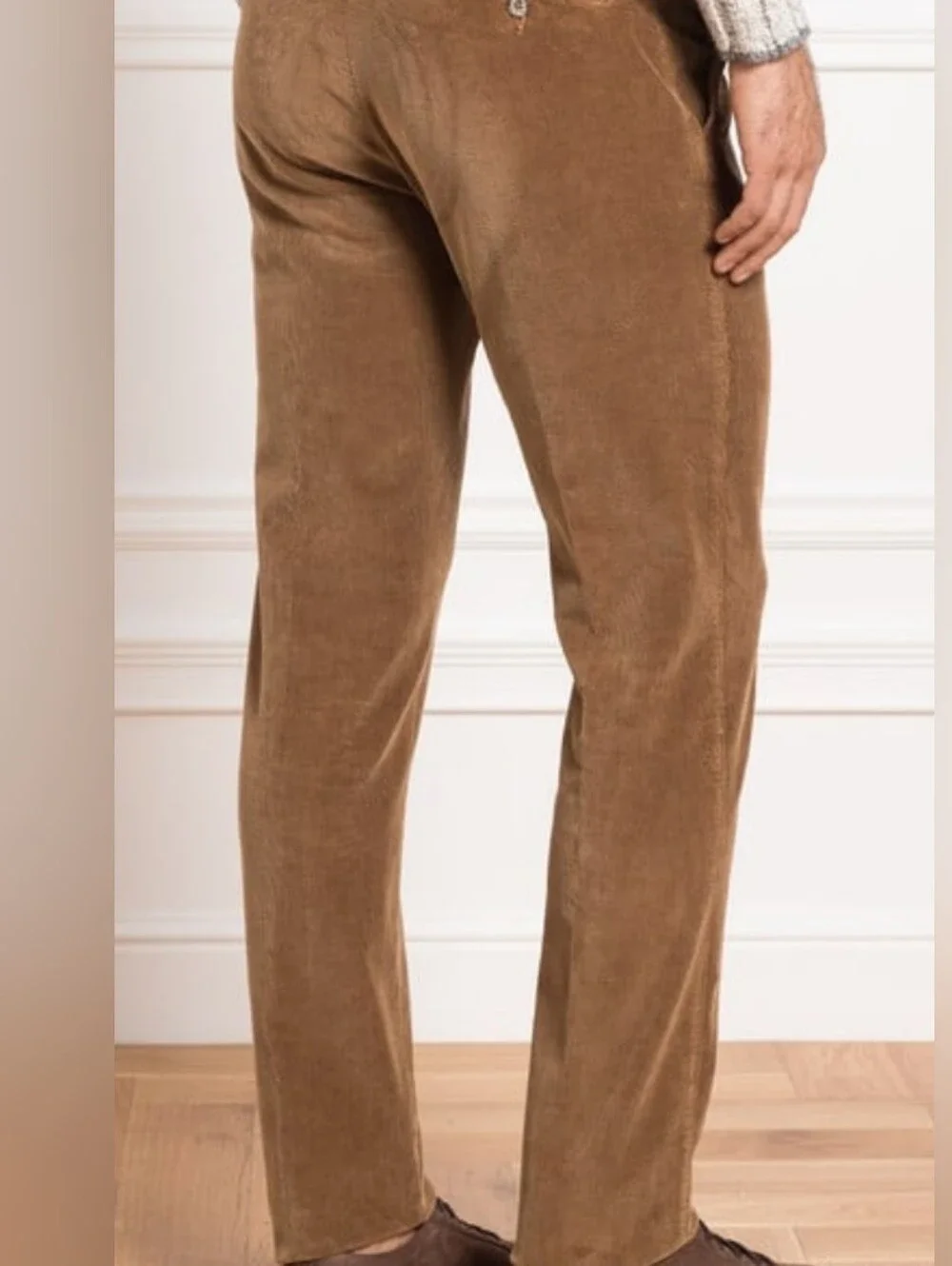 Marco Pescarolo Corduroy Pants-sz 34 Brown, 5 Pockets, Italian, No Keychain